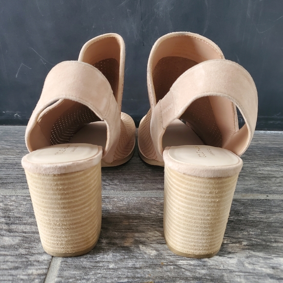 NEW Cole Haan Callista Open Toe Sling Pink Heels - Picture 6 of 9